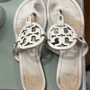 Tory Burch Miller White Sandal